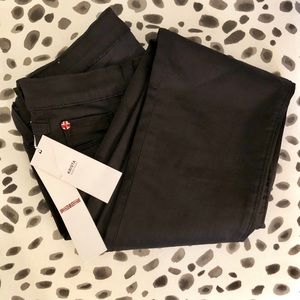 NWT Hudson Krista Skinny black coated jeans sz 26